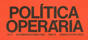 Política Operária